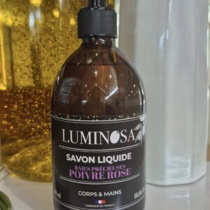 Savon liquide - Baies précieuses - Poivre Rose