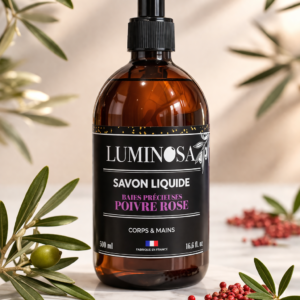 Savon liquide - Baies précieuses - Poivre Rose