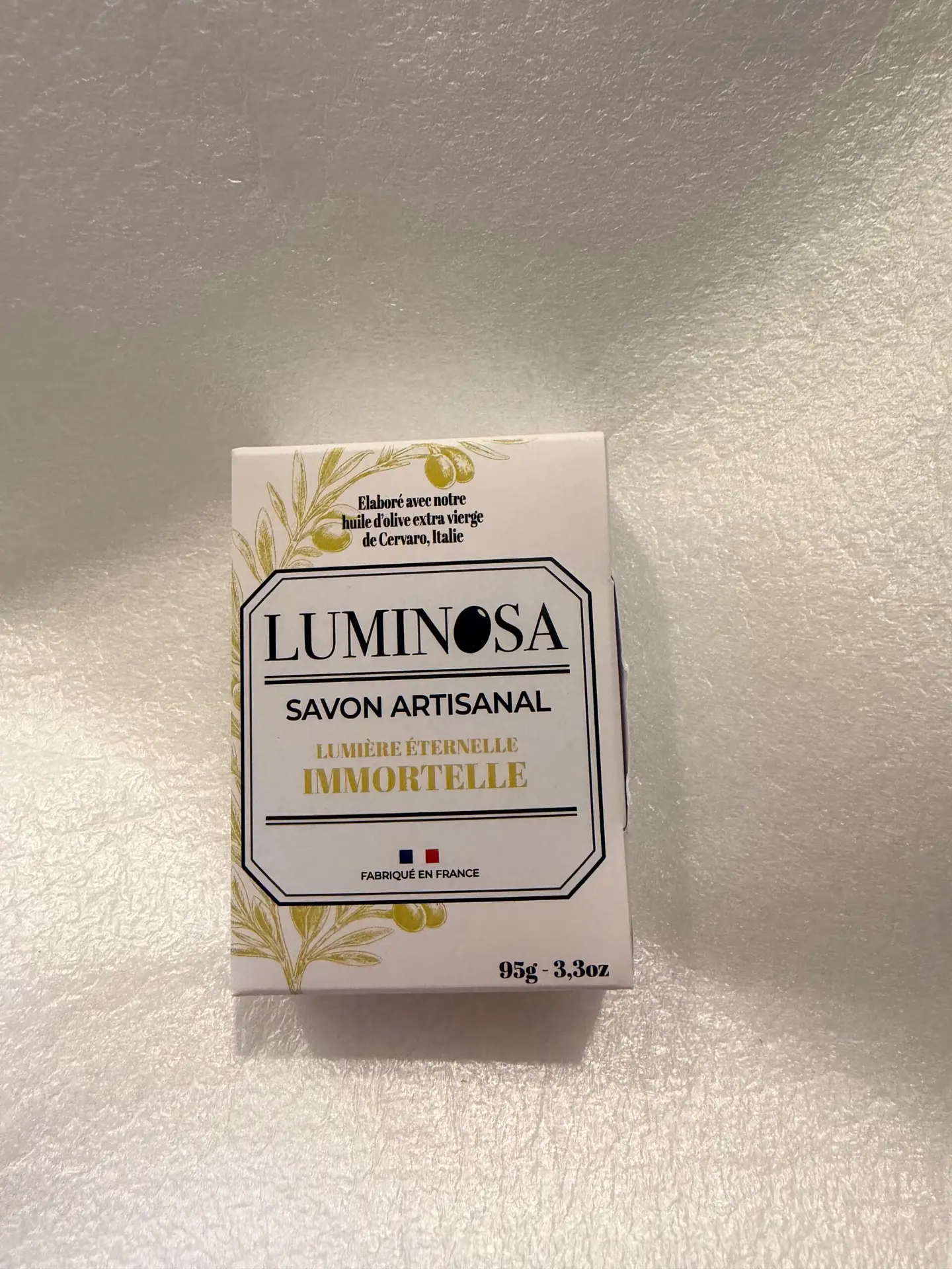 Savon artisanal - Lumière éternelle - Immortelle