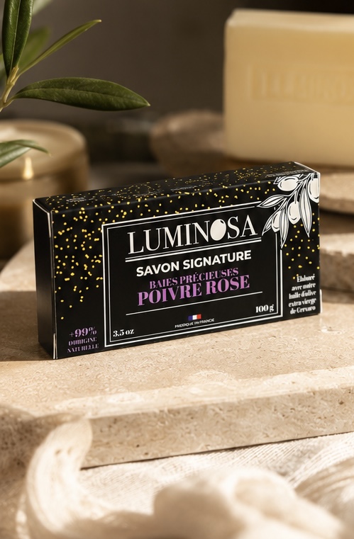 Savon Signature - Baies Précieuses POIVRE ROSE